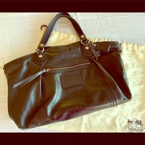 🌺Coach Poppy leather bag